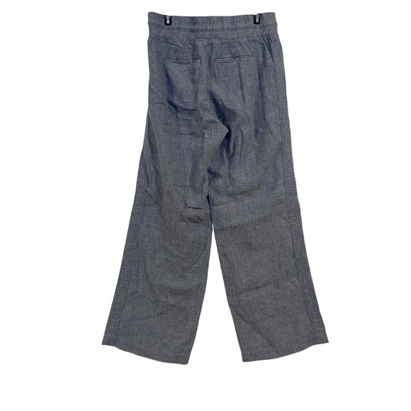 Athleta Cabo Linen Wide Leg Chambray Pant Size‎ 0 - Picture 3 of 8